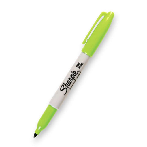 Picture of SHARPIE PERMANENT MARKER FINE TIP LIME